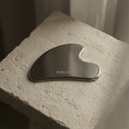 Stalowa płytka Gua Sha do masażu twarzy