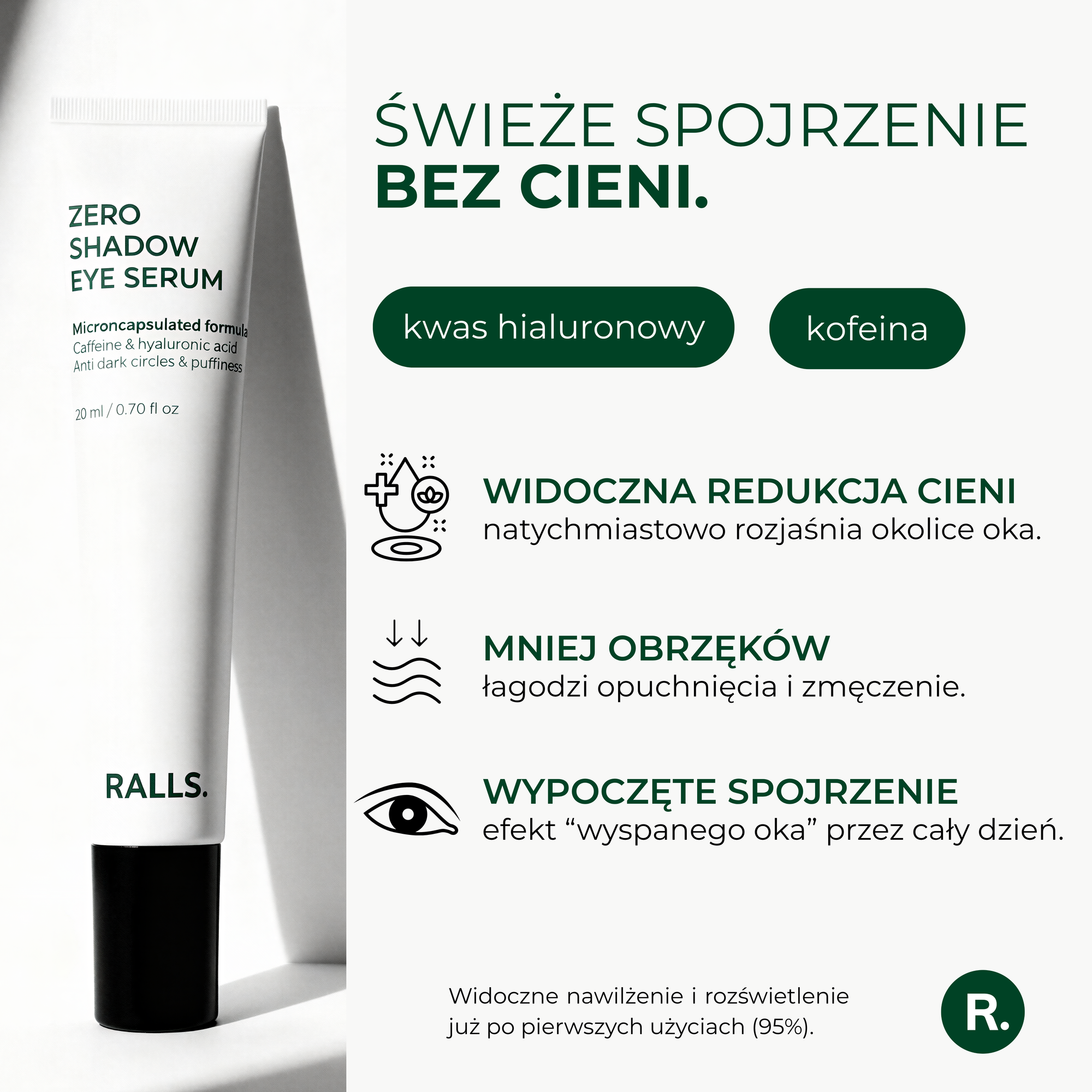 Serum pod oczy przeciw cieniom i obrzękom