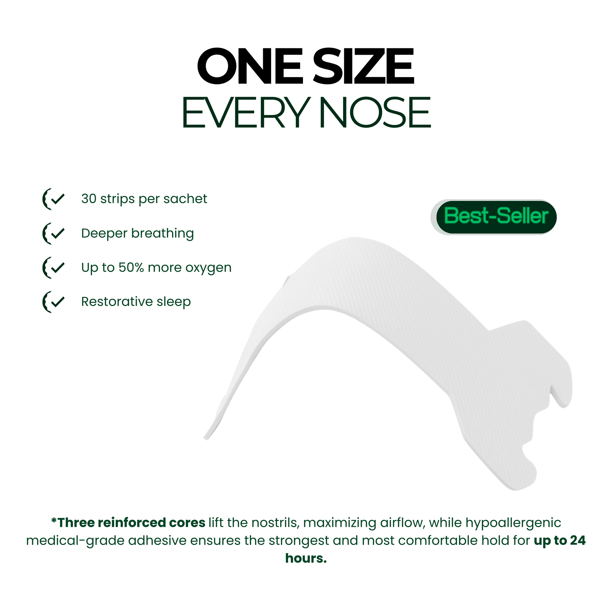 Ultra Breath 3.0 Nose Strips