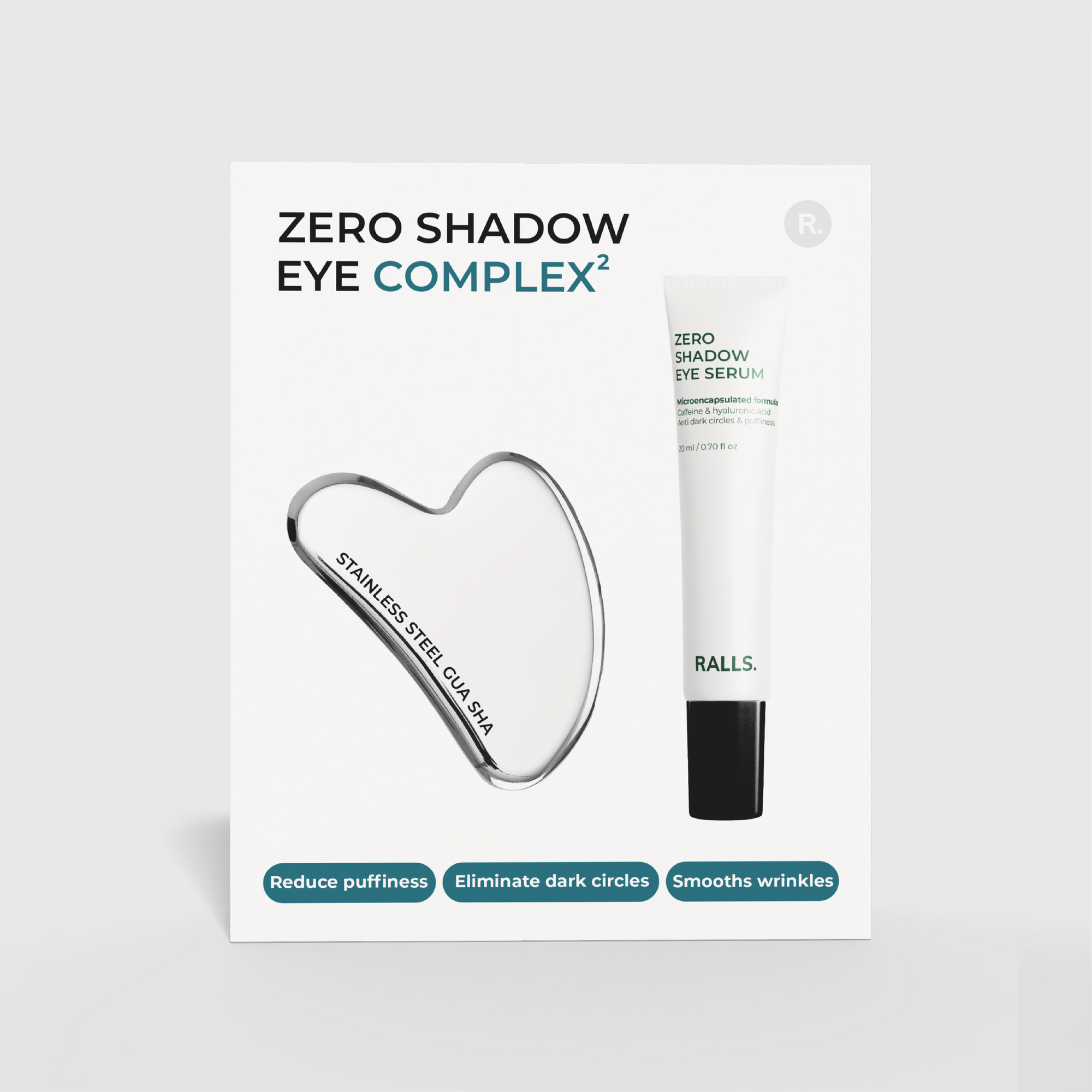 Zestaw pod oczy niwelujący cienie, obrzęki i zmarszczki