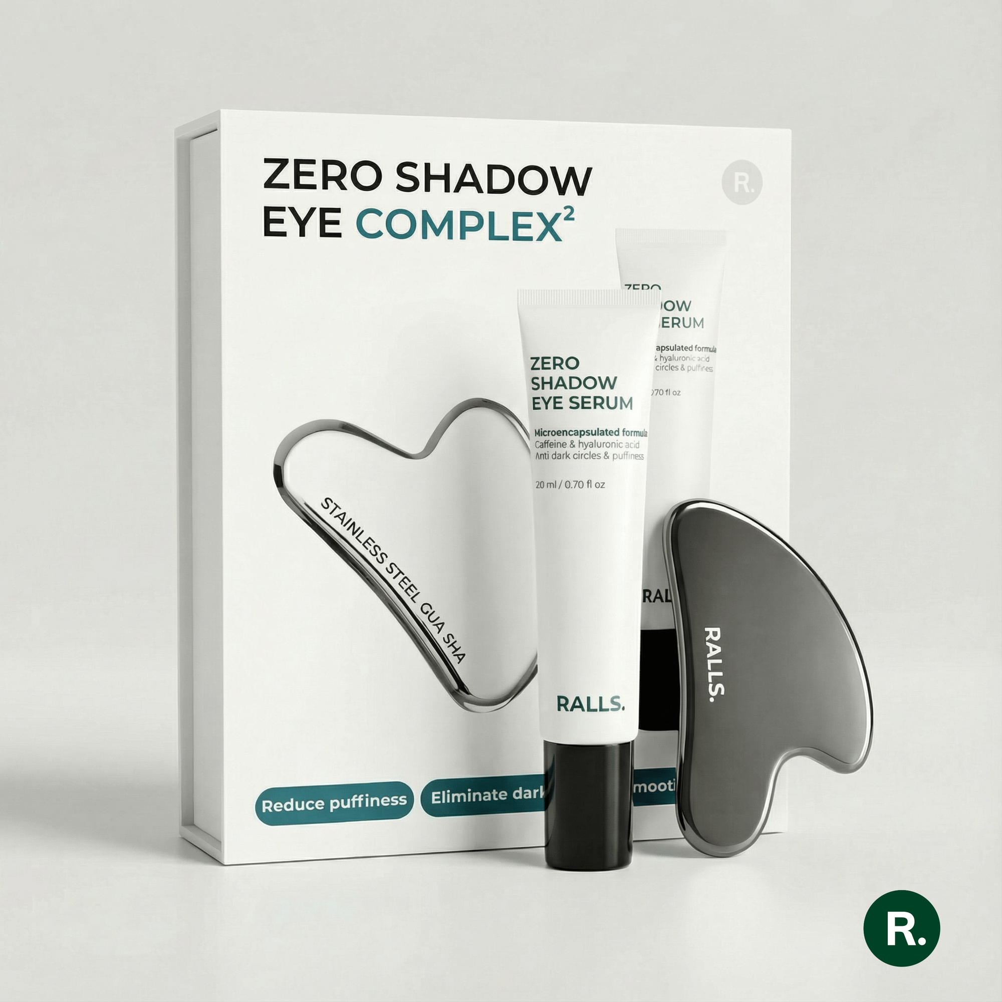 Zestaw pod oczy niwelujący cienie, obrzęki i zmarszczki