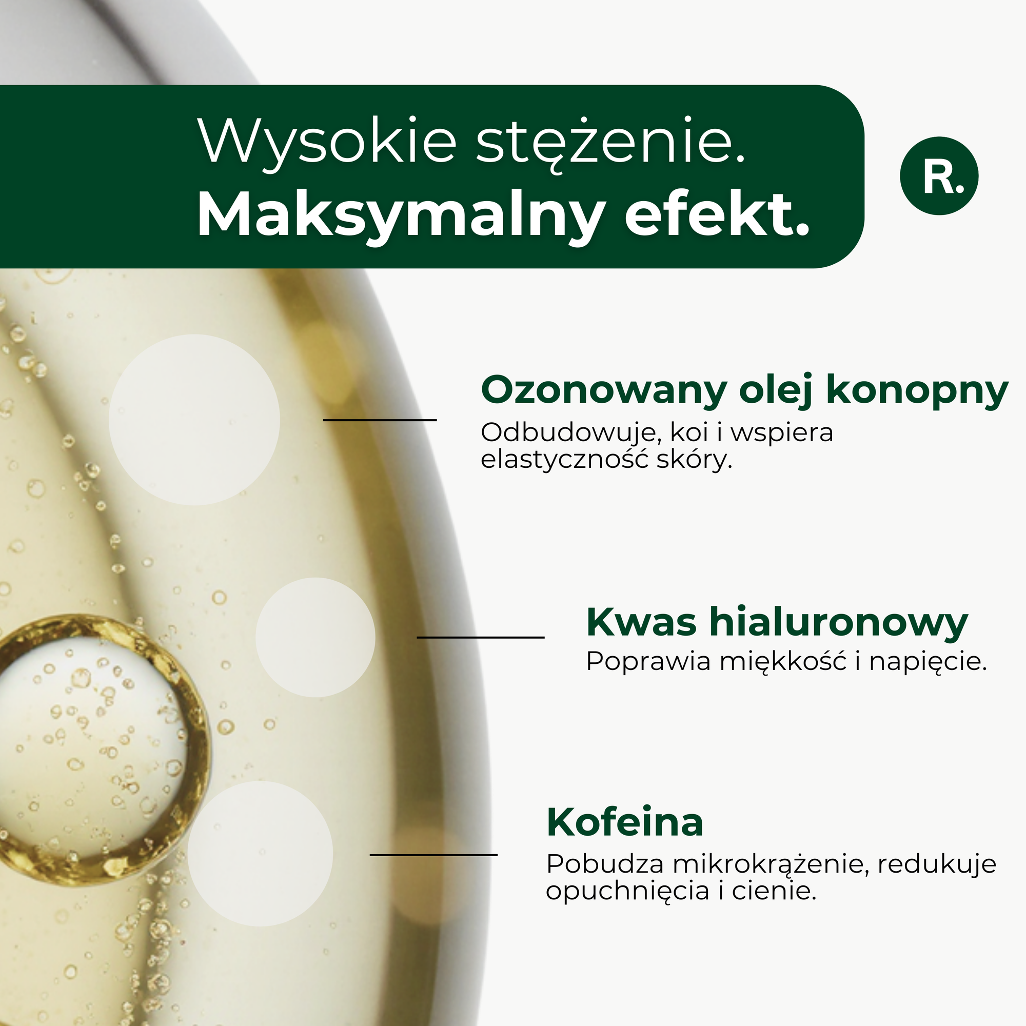 Zestaw pod oczy niwelujący cienie, obrzęki i zmarszczki